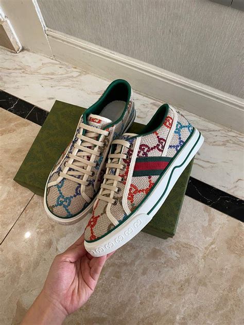 replica gucci tiger shoes|knock off gucci tennis shoes.